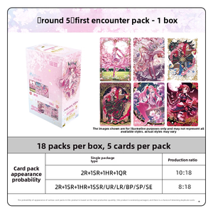 Tarjeta Coleccionable de la Colección Primer Vistazo de <span class=keywords><strong>Sakura</strong></span> Poetry de la Quinta Edición de <span class=keywords><strong>Anime</strong></span> Popular, Diseño Variante de Lámina Rara, Regalo Coleccionable para Fanáticos - Product Image 5