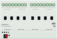 Module de commutateur d'éclairage intelligent KNX/EIB 8 canaux 16A Prix d'usine pour hôtels et systèmes de maison intelligente