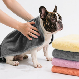 <span class=keywords><strong>Serviette</strong></span> de bain pour chien <span class=keywords><strong>en</strong></span> microfibre ultra absorbante <span class=keywords><strong>Serviette</strong></span> pour animal de compagnie de qualité supérieure <span class=keywords><strong>en</strong></span> vente Séchage rapide pour des nettoyages sans tracas - Product Image 3