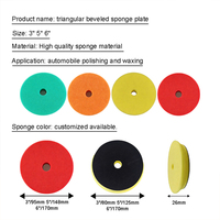 LEWELL Tampons de polissage et de lustrage en mousse abrasive de 6 pouces, série diamant, pour carrosserie automobile et ponçage de sols en pierre