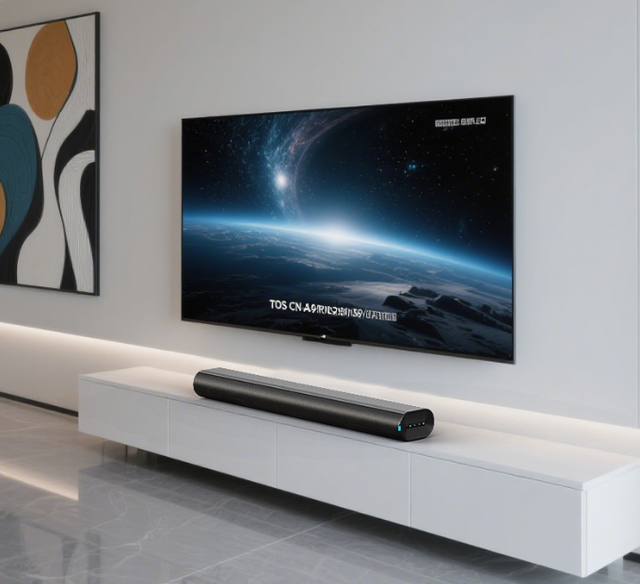 2.0 Channel Ultra Thin 30W Soundbar Speaker with BT5.3 Optical USB AUX ARC Support for TV
