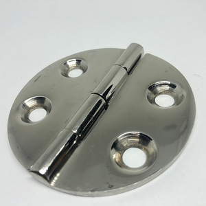Charnière Ronde en Acier Inoxydable 64x64x4.5mm Épaissie pour Trappe de Bateau Marine, Quincaillerie de Couvercle de Trappe, Surface Polie - Product Image 3