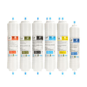 Cartucho de Filtro de Agua Suer de 11 Pulgadas, Algodón PP, Carbón, Interfaz T33, Repuestos para Sistema de Ósmosis Inversa - Product Image 1