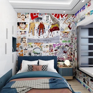 Tapis mural décoratif One Piece, anime japonais, <span class=keywords><strong>pour</strong></span> <span class=keywords><strong>chambre</strong></span> à coucher - Product Image 5
