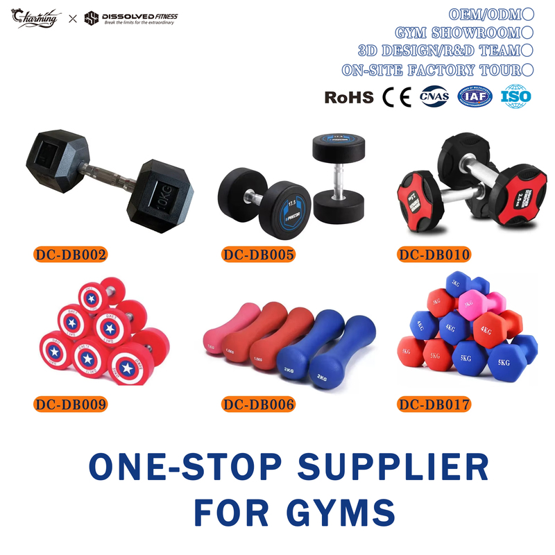 Custom logo Dumbbell Set for Gym