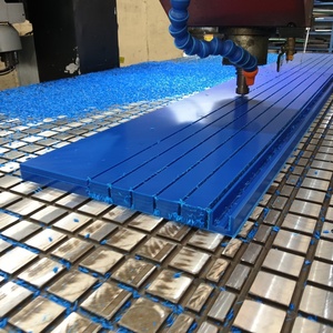 Strip Plastik Polietilena Geser 300mm Uhmw, Strip Pelindung Rantai, Rel Pemandu Rantai Linear - Product Image 1