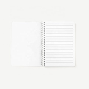 Sổ Tay Xoắn Ốc Lớn 8.5X11 Thành Phần Bìa Cứng Màu Trắng Tùy Chỉnh Trường Tiểu Học - Product Image 2