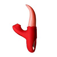 Hot Sale Realistische Zunge lecken saugen Vibratoren Sexspielzeug G-Punkt weibliche Masturbation Klitoris Stimulator Sexspielzeug für Frauen