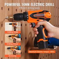 Juego de Herramientas Domésticas de Acero de Alta Calidad de 146 Piezas con Taladro Eléctrico y Estuche de Almacenamiento Portátil para Mantenimiento del Hogar y Proyectos de Bricolaje