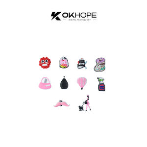 Vente en gros personnalisé classique dessin animé charme croc décorations de chaussures accessoires pour chaussures décoration cadeau de noël accessoire - Product Image 5