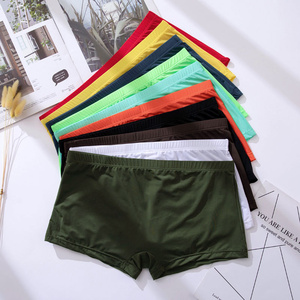 <span class=keywords><strong>Boxer</strong></span> da Uomo in Seta Ghiaccio Sottile Senza Cuciture, Traspiranti, Lavorati a Maglia, Design Trasparente e Fresco per Ragazzi - Product Image 2