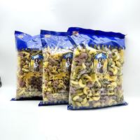 Pâtes spaghetti saveurs mélangées 500g par sac Prix usine Faible teneur en glucides Variétés patate douce, épinards et citrouille