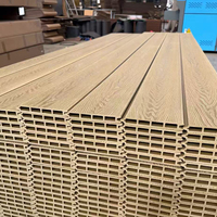Revêtement de sol en bois composite Wpc pour l'extérieur résistant aux UV et panneaux de terrasse en bois et plastique à vendre