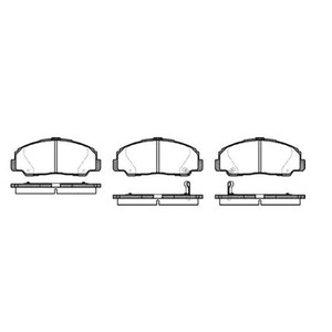 De alto nivel menos Metal pastillas de freno para Bertone y Daihatsu 04491-87612 - Product Image 3