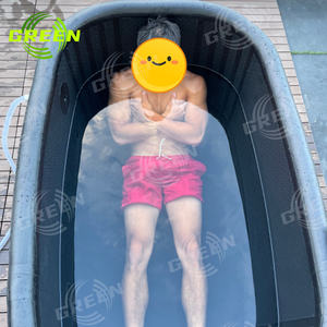 Bain de glace baignoire à dosettes <span class=keywords><strong>Iceman</strong></span> Pro livraison directe baril de plongée froid gonflable avec refroidisseur de glace bain de glace gonflable personnalisé - Product Image 2