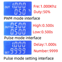 ZK-PP1K PWM Signal Generator Precision Pulse Frequency Square Wave Generators Electronic Measuring Instruments