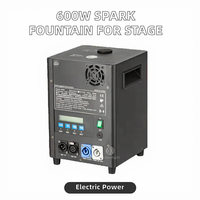 Machine à effets spéciaux de feux d'artifice électroniques 600W pour scène, ouverture de bar, célébration, pulvérisation ascendante et descendante, étincelles électriques