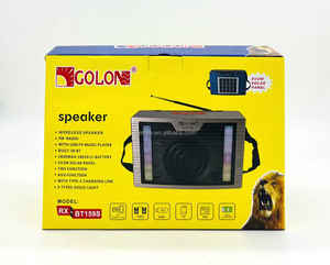 ELETREE RX-BT159S Petite Taille 9 Types Lumière Disco BT Plaque Solaire et Radio Sanio Imprgn Postes Radio pour <span class=keywords><strong>la</strong></span> Maison - Product Image 5