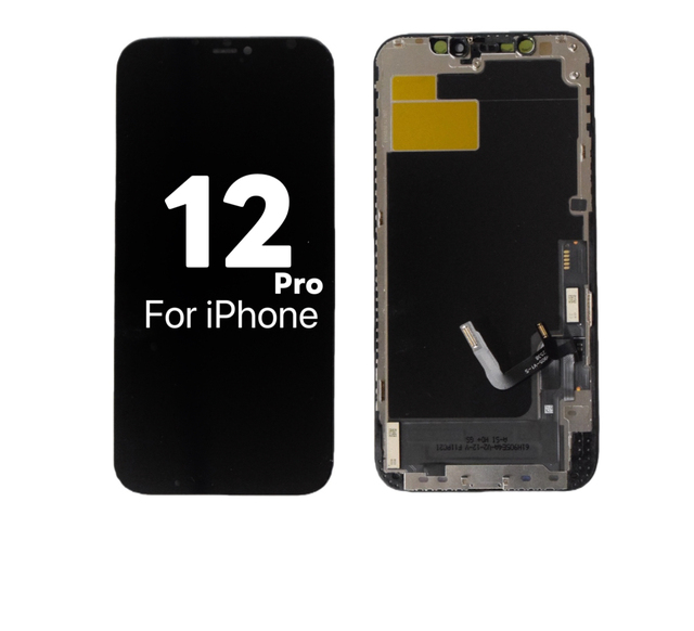 High-Quality OLED Touch Screen Display Replacement Assembly for iPhone 12/12 Pro/12 Pro Max, Factory Wholesale