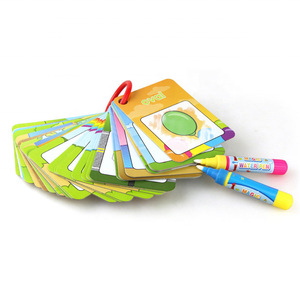 Kids Learning Educational Graffiti Paint <strong>Book</strong> with Magic Water Drawing Pen-Customized Colors &amp; Hard Cover - Product Image 1