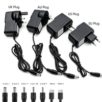 Adaptateur d'alimentation fiable pour appareil de beauté, prix d'usine, personnalisé, 12V 1A, 9V 1.5A, 24V 0.5A, prise EU US UK, 100V-240V
