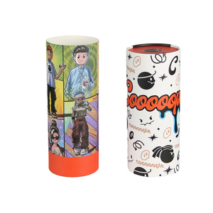 Tubo di Carta Cilindrico Personalizzato per Confezioni di Giocattoli |   Scatola Tubolare in Cartone Ecologico per Conservazione Giocattoli con Stampa Logo OEM - Product Image 1