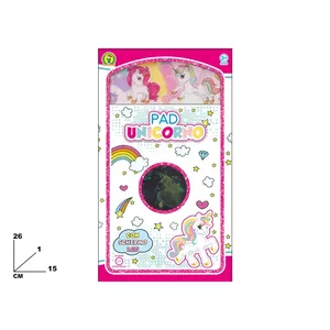 Pizarra Unicorn Pad 26x15 Cm con Pantalla LCD para Niños, Juguete de Dibujo - Product Image 1