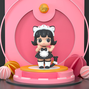 뜨거운 판매 실내 장식 동상 맞춤형 블라인드 박스 완구 수집품을위한 자신의 비닐 그림 장난감 만들기 - Product Image 2