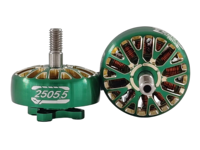 HAOHENG 2505.5 Moteur sans balais à aimant permanent étanche IP54, axe en alliage de titane, pour drone de course FPV 5-6 pouces 1550-1850KV