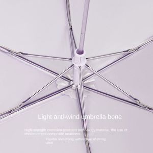 Sombrilla Portátil Compacta Ultraligera de Doble Uso, Protección UV, Parasol para Sol y Lluvia, Fabricada por Now - Product Image 5