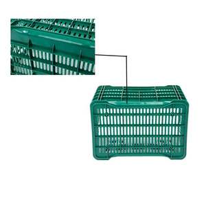 กล่องเก็บผักผลไม้แบบตาข่ายพลาสติก กล่องขนย้าย กล่องใส่ของ รีไซเคิลได้ ซ้อนกันได้ สำหรับเก็บของทางการเกษตร - Product Image 5