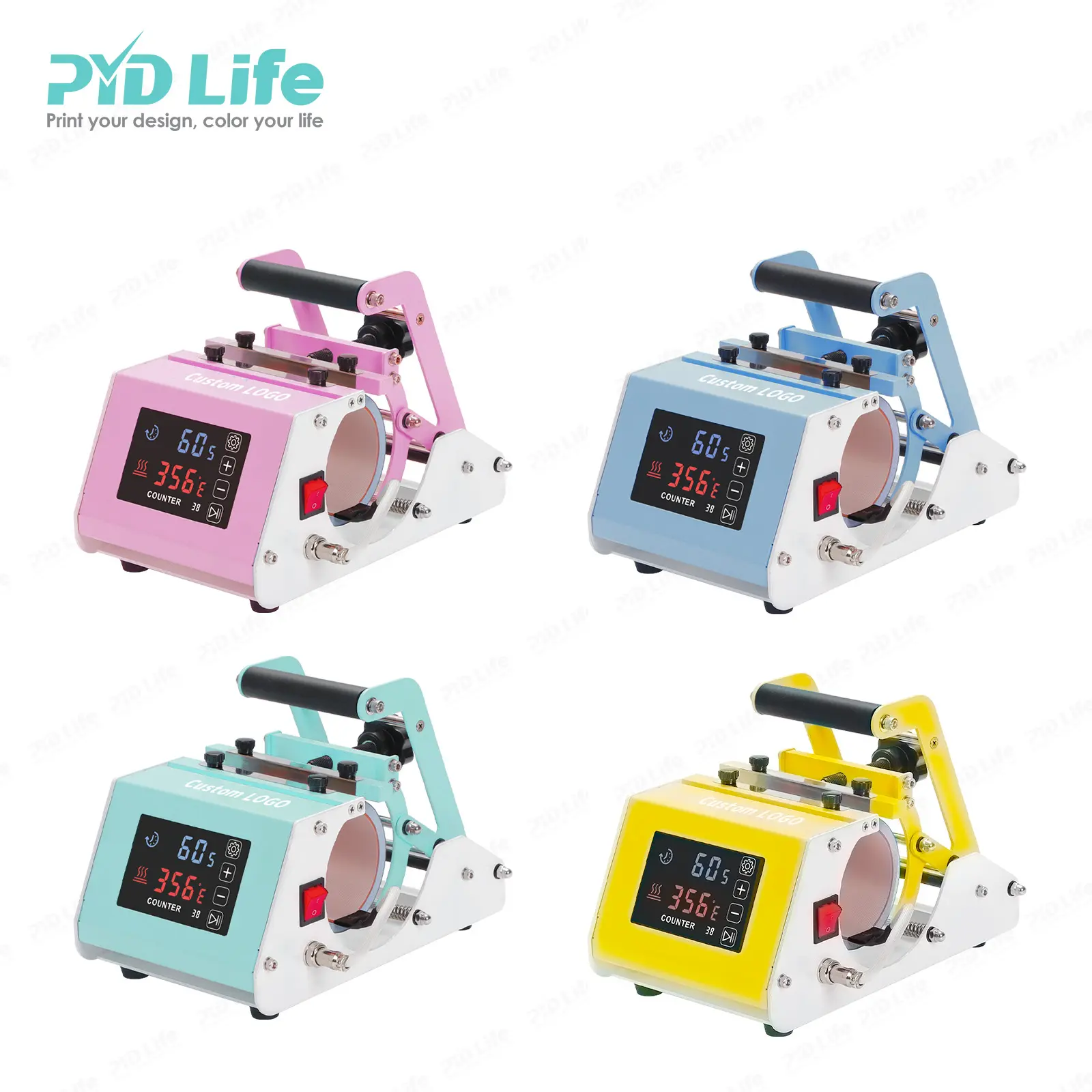 Pyd Life Groothandel Custom Mini Heat Press Machine Voor Logo 11Oz Digitale Sublimatie Mok Heat Press Printer Machine Voor Mok