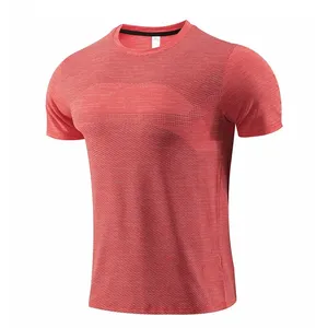 T-shirt de sport à manches courtes respirant pour homme, séchage rapide, idéal pour la randonnée, la gym, le fitness et la course à pied - Product Image 3