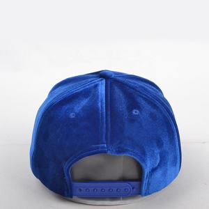 Gorra deportiva con espalda de siesta y 6 paneles con logotipo personalizado bordado para adultos, gorra de béisbol de terciopelo y ante en blanco con logotipo impreso - Product Image 3