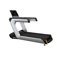 Tapis roulant de gymnase commercial haut moteur 3.0HP équipement Cardio Portable pliable écran HD inclinaison automatique batterie solaire matériau en acier