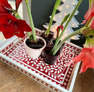 Fabricant professionnel de plateau de service personnalisé en incrustation d'os pour cadeaux avec service personnalisé fourni pour l'exportation - Product Image 3