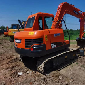 Excavatrice Doosan DX80/DX60/DH55 de 2001 m, capacité de godet de 7 tonnes, fonctionnement puissant de 4000 à 0.28 heures de travail - Product Image 1