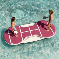 Terrain de pickleball gonflable personnalisé, arène fermée stable pour les tournois de sports nautiques et les événements de team building