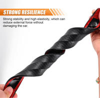Bandes de protection de pare-chocs avant, 41cm, anti-collision, résistantes aux rayures, garniture en plastique coupe-vent pour Mondeo, 4 pièces
