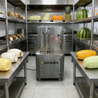 Commerciële elektrische automatische fruit- en groenteschilmachine voor kokosnoten, sinaasappels, citroenen, appels, hoge productiviteit, 220V 550W