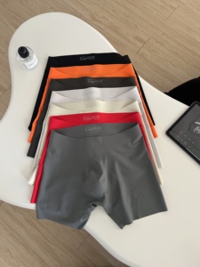 Мужское нижнее белье больших размеров, бесшовные дышащие боксеры с высокой эластичностью - Product Image 3