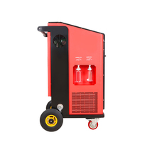 Máquina de Recarga de Aire Acondicionado para Autos GATmatic GM720, Totalmente Automática, con Tanque de 12L, AC 110/220-240V, para Recarga y Reciclaje