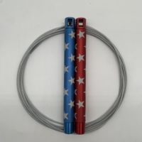 Aluminium antirouille Force industrielle Entraînement d'agilité de niveau professionnel Corde de vitesse à tous niveaux Corde Cross Fit de qualité militaire