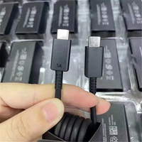 Cable de Carga USB C 5A de Fábrica, Cable Tipo C a C para Samsung S22 Ultra S21+ S20 Note 10, Cable de Carga Súper Rápida Samsung