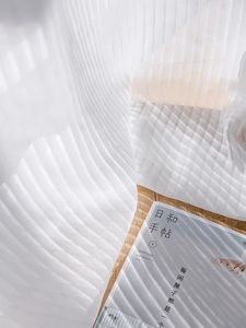 Tela de cortina de ventana de ilustraciones tejidas de alta calidad, gasa de densidad pura para textiles para el <span class=keywords><strong>hogar</strong></span>, uso de Hotel en línea desde China - Product Image 4