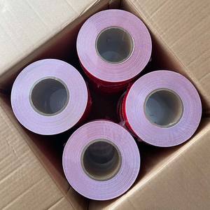 PVC Retro đường băng phản chiếu conspicuity Băng cinta reflectiva băng dính Phản Chiếu Màu Đỏ - Product Image 3