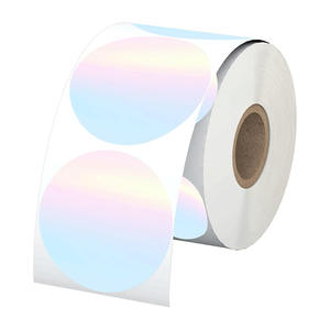 Papier d'étiquettes rondes Phomemo à dégradé de couleurs 50,8x50,8 mm, autocollant thermosensible auto-adhésif pour sceller les cadeaux - Product Image 1