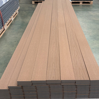 Planches de terrasse en WPC solide co-extrudé ignifugées pour projets commerciaux