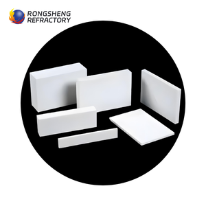 Piezas de corindón blanco de alta pureza, <span class=keywords><strong>precio</strong></span> refractario, 47% corindón, <span class=keywords><strong>ladrillo</strong></span> de fuego para horno de vidrio - Product Image 2