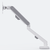 Vesa 13 "30" écran réglable support de moniteur à bras unique et support d'ordinateur portable support de support de support sans cadre de bureau